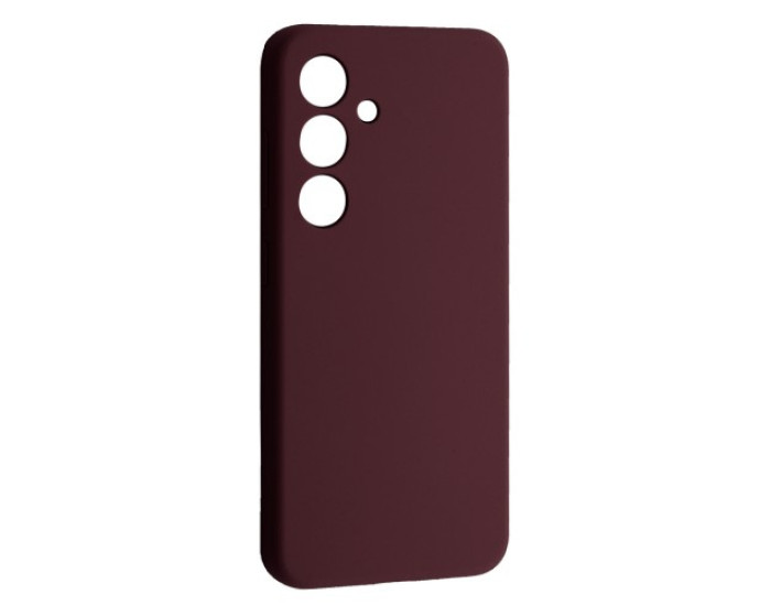 Чехол-силикон Luxury Samsung S23 FE, Marsala