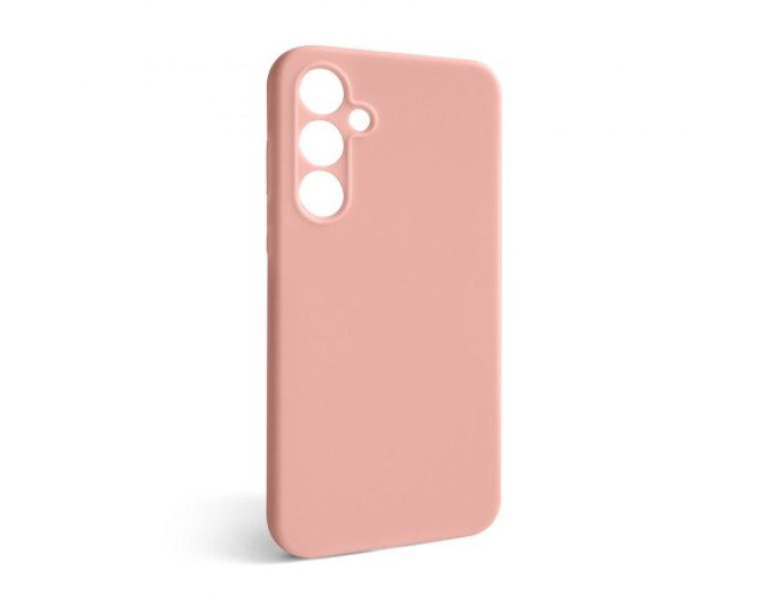 Чехол-силикон Luxury Samsung A35 A355, Light pink