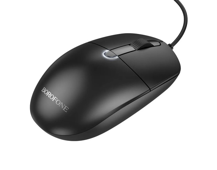 Мышь USB Borofone BG17, черная