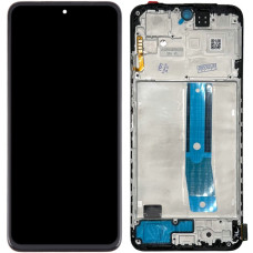 Дисплей с сенсорным экраном (модуль) Xiaomi Redmi Note 11, черный с рамкой, TFT HD+