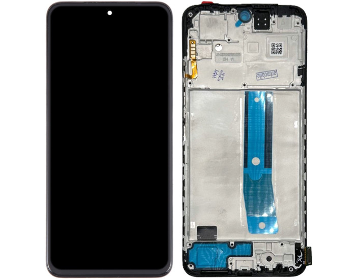 Дисплей с сенсорным экраном (модуль) Xiaomi Redmi Note 11, черный с рамкой, TFT HD+