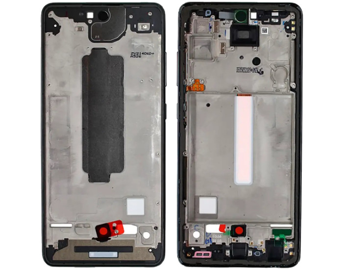 Рамка крепления дисплея Samsung A525 Galaxy A52 /A526 /A528, черная
