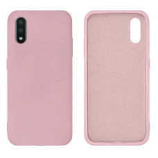 Чехол-силикон оригинал Full Soft Matte Case Samsung A022 A02, Pink sand