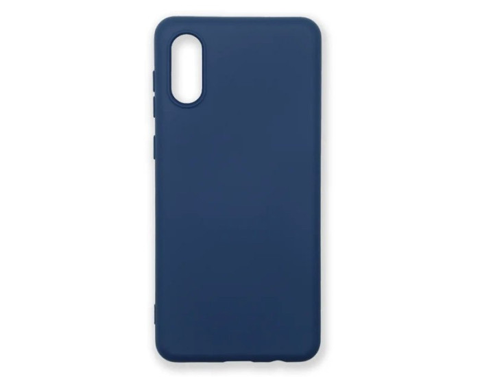Чехол-силикон оригинал Full Soft Matte Case Samsung A022 A02, Navy blue