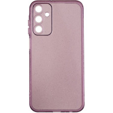 Чехол-силикон Clear Shine Samsung S24 Plus, фиолетовый