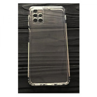 Чохол-силікон 0.5mm з заглушками + захист камери Samsung M31s M317, Clear