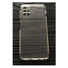 Чехол-силикон 0.5mm с заглушками + защита камеры Samsung M31s M317, Clear