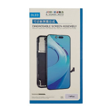 Дисплей с сенсорным экраном (модуль) iPhone 14 Plus, черный, JCID-OLED, 60Hz (без ошибки)