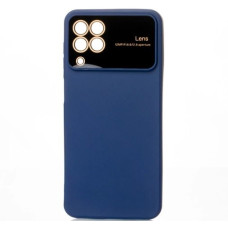 Чехол-силикон CAMERA PROTECTION Samsung M33 5G, темно-синий