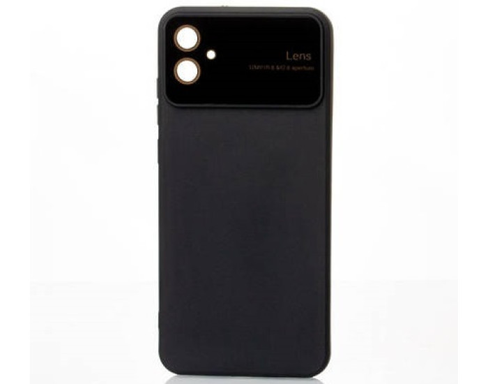 Чехол-силикон CAMERA PROTECTION Samsung A04e, черный
