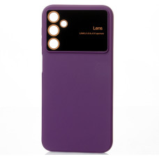 Чехол-силикон CAMERA PROTECTION Samsung A24, фиолетовый