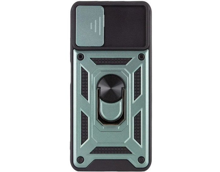 Чехол-Ударопрочный Camshield Serge Ring Samsung M23 5G /M13 4G, зеленый