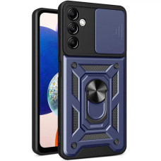 Чехол-Ударопрочный Camshield Serge Ring Samsung M15 5G, синий