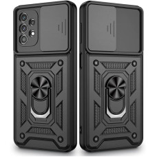 Чехол-Ударопрочный Camshield Serge Ring Samsung A72 4G/5G, черный