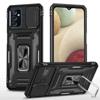Чехол-Ударопрочный Camshield Army Ring Samsung M23 5G /M13 4G, черный
