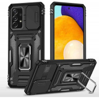 Чехол-Ударопрочный Camshield Army Ring Samsung A53 5G, черный