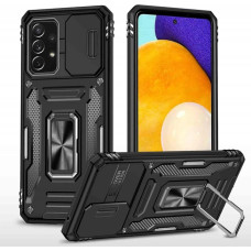 Чехол-Ударопрочный Camshield Army Ring Samsung A53 5G, черный