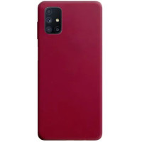 Чехол-силикон Candy Samsung A047 Galaxy A04s /A136U A13 5G, бордовый