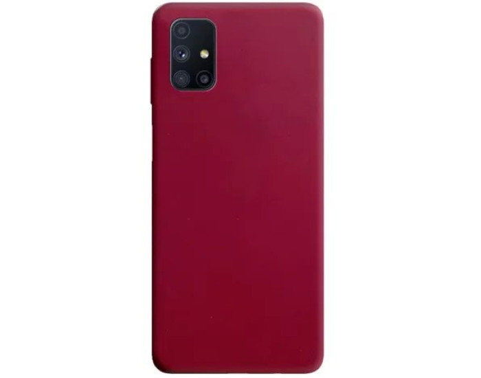 Чехол-силикон Candy Samsung A047 Galaxy A04s /A136U A13 5G, бордовый