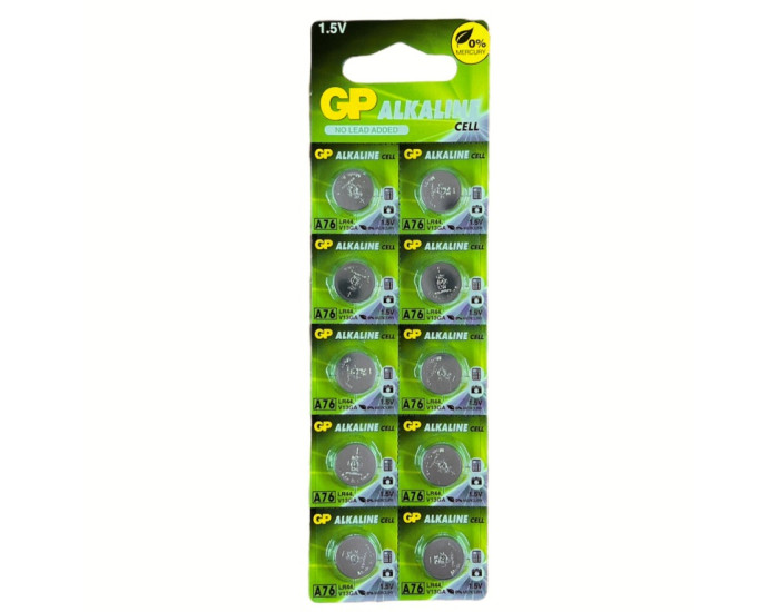 Батарейка G13 GP (A76/LR44) Alcaline (цена за 1шт)