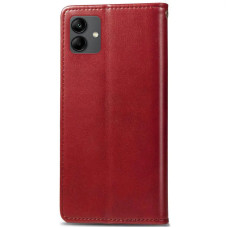Чохол-книга шкіряний GETMAN Gallant Samsung A07, червоний