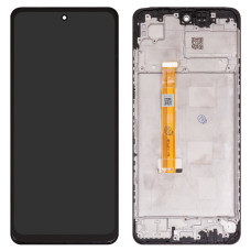 Дисплей с сенсорным экраном (модуль) Oppo A3 2020 /Oppo A3x, CPH2641, CPH2669, черный с рамкой, High Copy