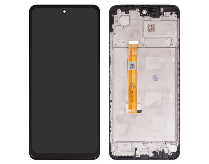 Дисплей с сенсорным экраном (модуль) Oppo A3 2020 /Oppo A3x, CPH2641, CPH2669, черный с рамкой, High Copy
