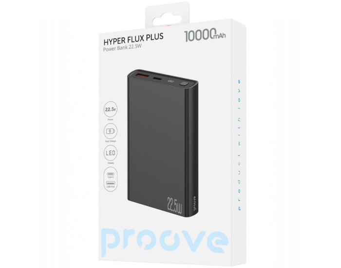 Портативна батарея (Power Bank) Proove Hyper Flux Plus 22.5W 10 000mAh, Gradient