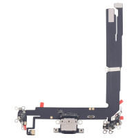 Шлейф для iPhone 16 Plus, конектора зарядки, синхронізації, White, оригінал
