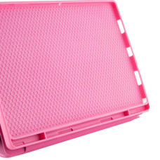 Чехол-книга Book Cover (stylus slot) Samsung Tab A11 Plus (11") X210 /X215 (Розовый / Pink)