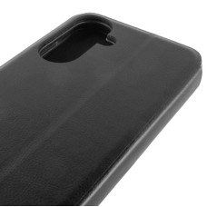 Чехол-книга Кожаный Belora Samsung A35, Black