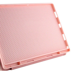 Чехол-книга Book Cover (stylus slot) Samsung Tab A11 (8.7'') X110 /X115 (Розовый / Pink Sand)