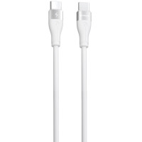 Кабель Proove Soft Silicone Type-C to Type-C (60W/2m) Білий
