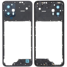Рамка кріплення корпуси Motorola XT2331 Moto G13/ XT2333 Moto G23, чорна з склом камери