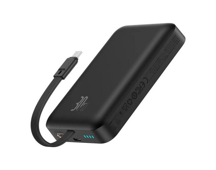 Портативная батарея (Power Bank) Baseus Magnetick Mini (10000mAh) (Черный  Black)