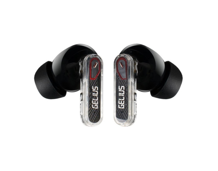 Беспроводные Наушники Stereo Bluetooth Gelius Incredible GP-TWS033 Clear Wiew, Darc night