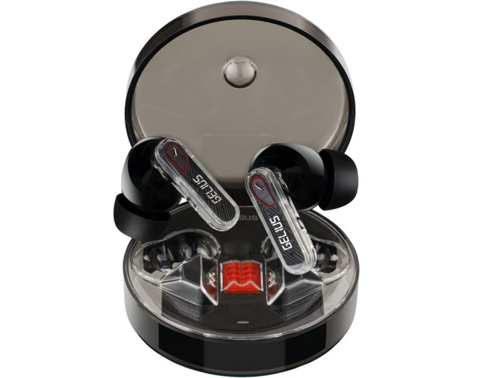 Беспроводные Наушники Stereo Bluetooth Gelius Incredible GP-TWS033 Clear Wiew, Darc night