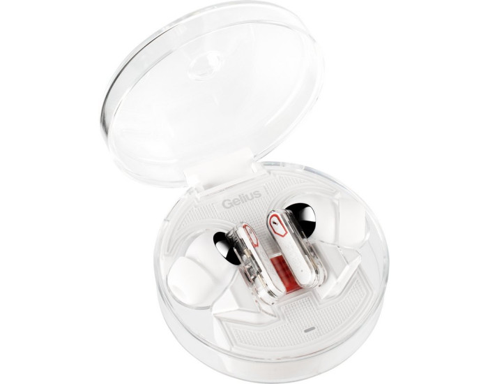 Беспроводные Наушники Stereo Bluetooth Gelius Incredible GP-TWS033 Clear Wiew Light