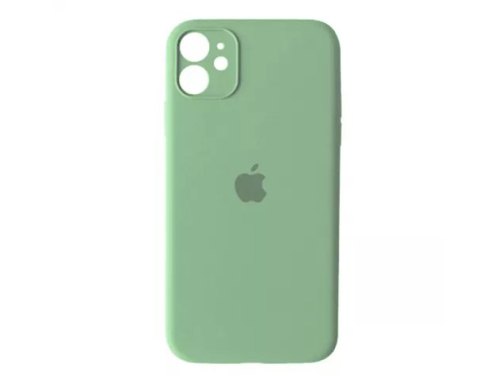Чехол-силикон оригинал Soft Matte Full Camera iPhone 11, Fresh green
