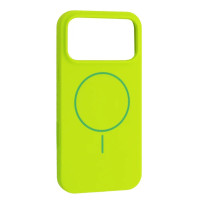 Чехол-силикон оригинал Full Soft Matte with MagSafe iPhone 17 Pro Max, Emerald green