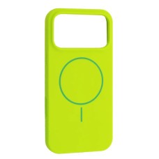 Чехол-силикон оригинал Full Soft Matte with MagSafe iPhone 17 Pro Max, Emerald green