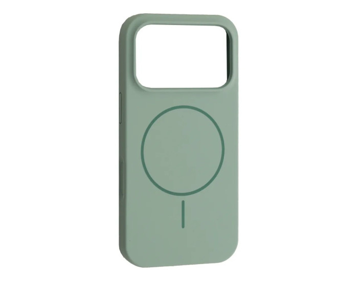 Чохол-силікон оригінал Full Soft Matte with MagSafe iPhone 17 Pro Max, Light cyan