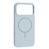 Чехол-силикон оригинал Full Soft Matte with MagSafe iPhone 17 Pro Max, New sky blue