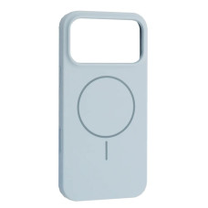Чехол-силикон оригинал Full Soft Matte with MagSafe iPhone 17 Pro Max, New sky blue