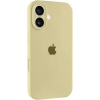 Чехол-силикон оригинал Full Camera Soft Matte iPhone 16, Mellow yellow