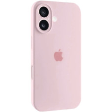 Чехол-силикон оригинал Full Camera Soft Matte iPhone 16 Plus, пудровый
