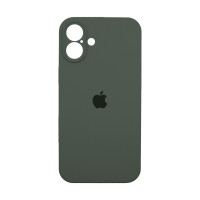 Чехол-силикон оригинал Full Camera Soft Matte iPhone 16 Plus, галька