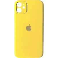 Чехол-силикон оригинал Full Camera Soft Matte iPhone 12, Yellow