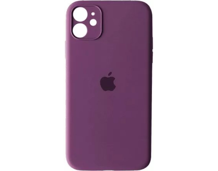 Чехол-силикон оригинал Full Camera Soft Matte iPhone 12, Purple