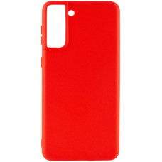 Чехол-силикон Candy Samsung S21 FE G990, Red